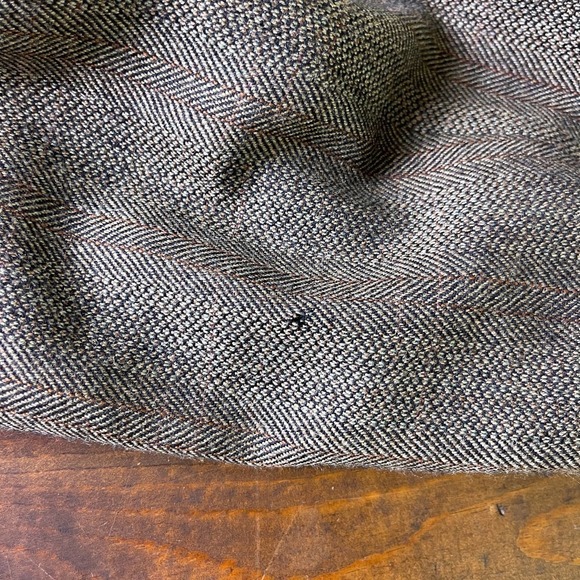 Lauren Ralph Lauren Wool Herringbone 42R Tan Brown 2 Button Blazer Sports Coat - Picture 9 of 15